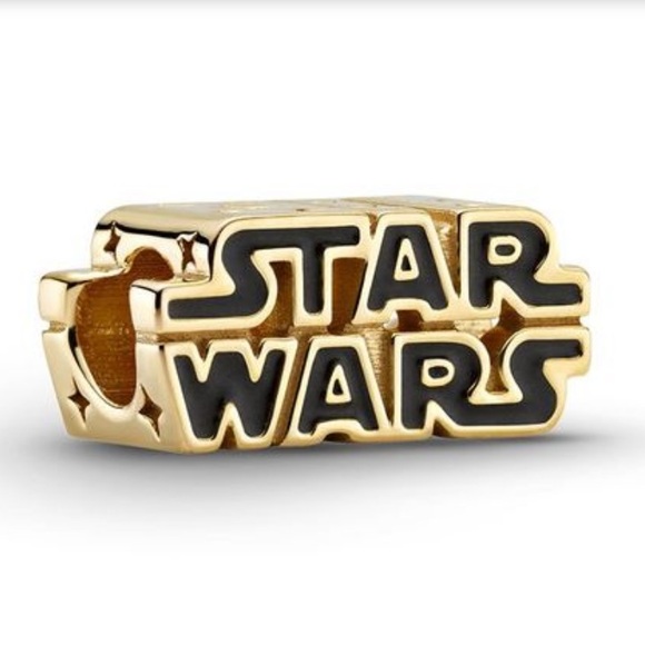 NWOT Star Wars, YGP, Shining 3-D Logo, Black Enamel LIMITED EDITION Charm 925 - Picture 2 of 10